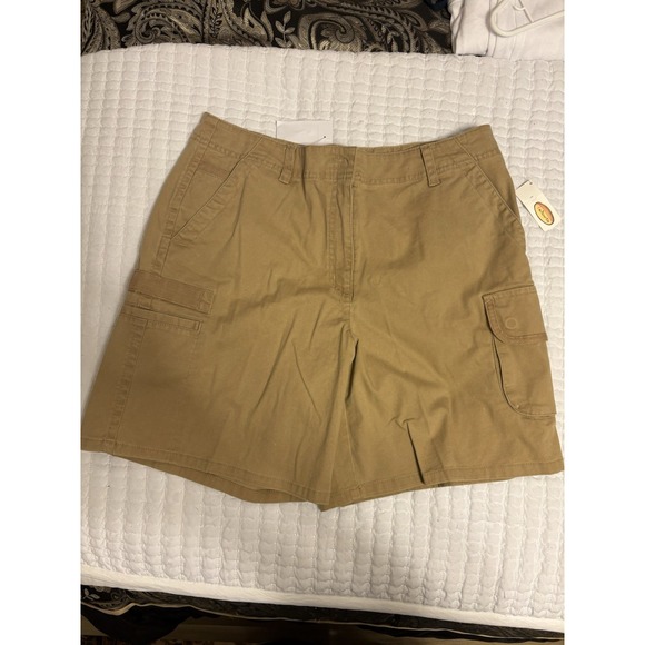 Talbots Pants - Talbots Women's Khaki Cargo Shorts, Size 12, NWT,